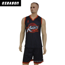 Uniforme personalizado do basquetebol da sublimação da equipe